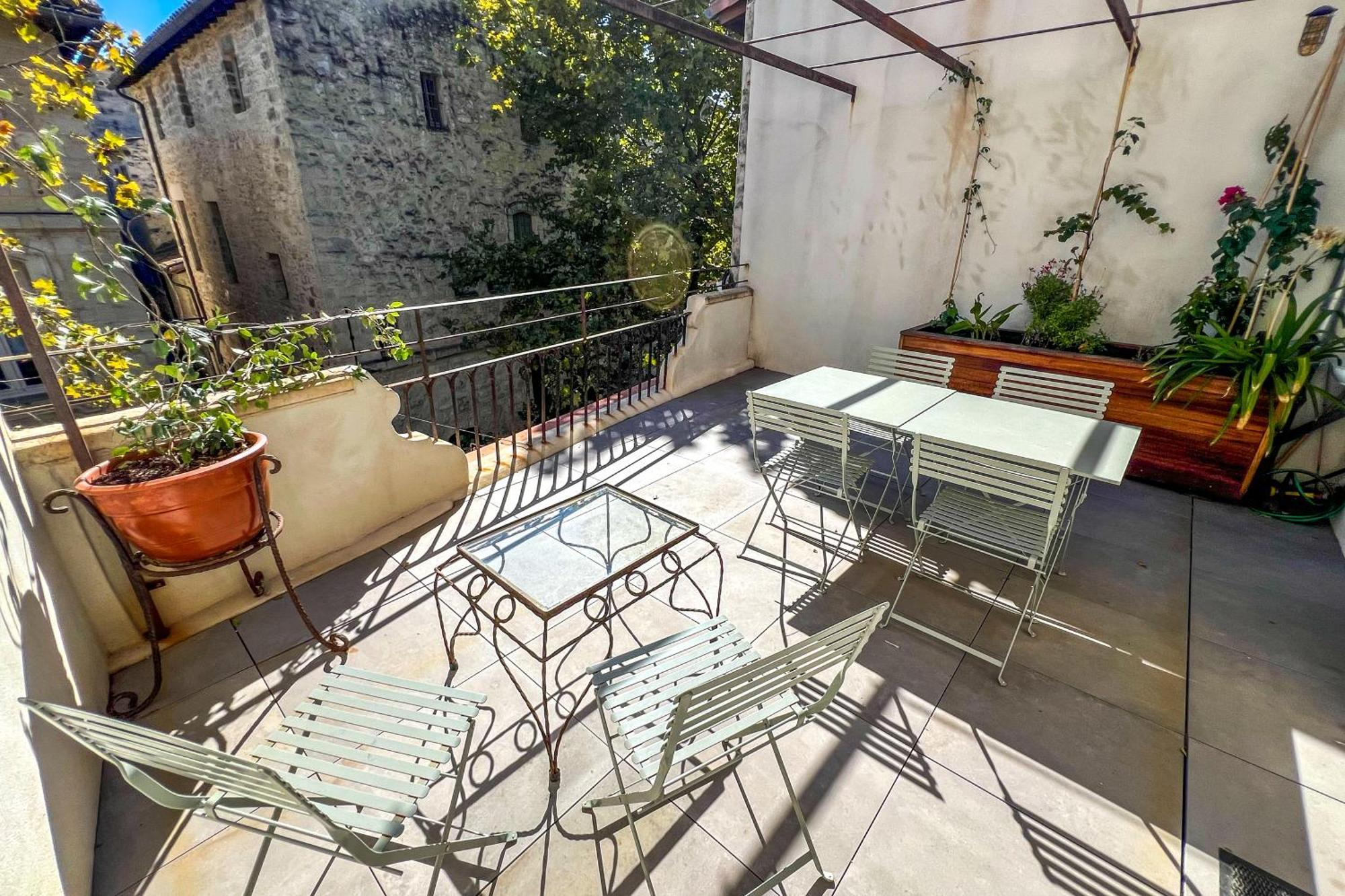 Ac - Private Exterior - Duplex Quartier Des Artistes Lägenhet Avignon Exteriör bild